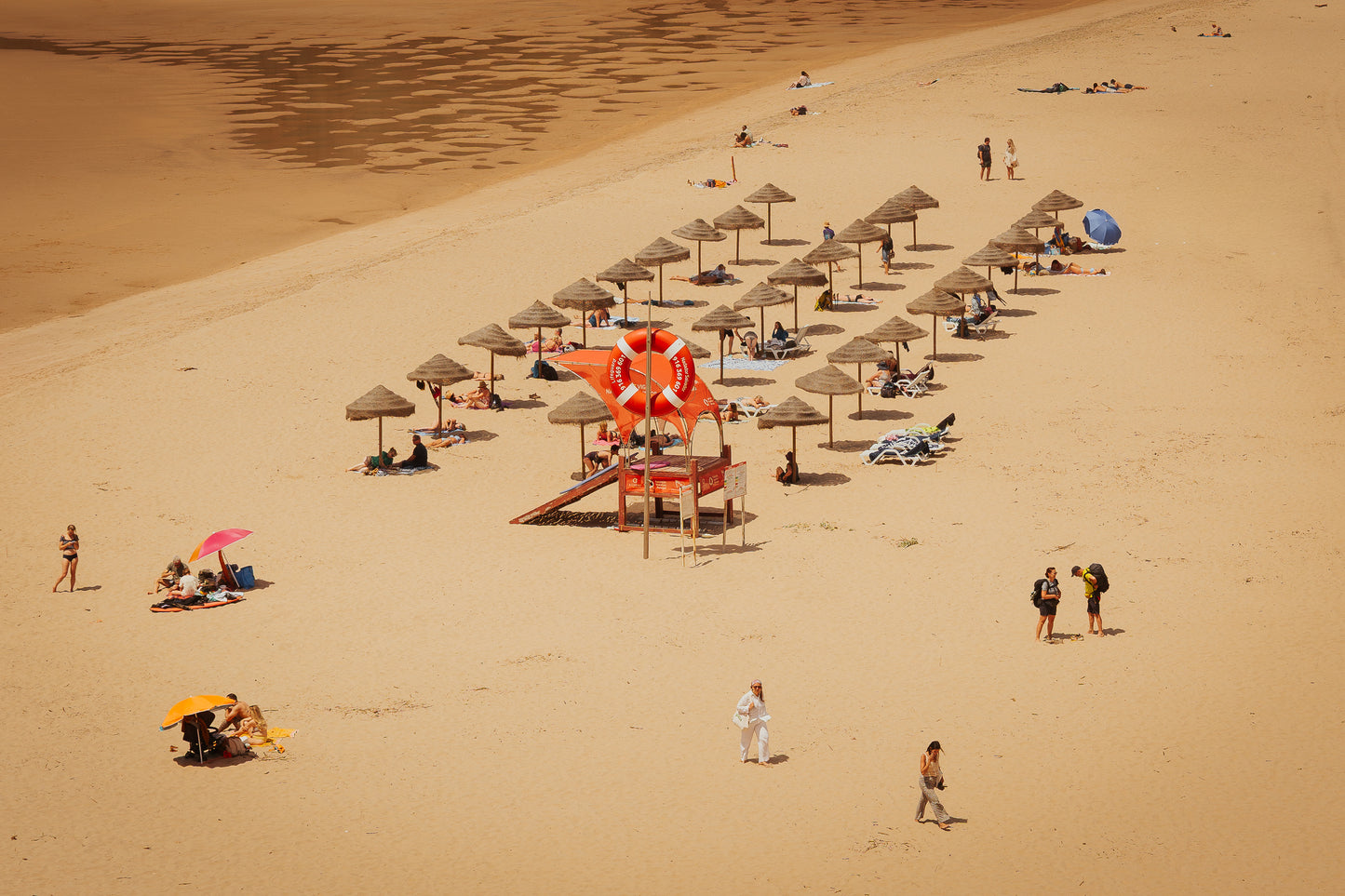 Plage minimaliste