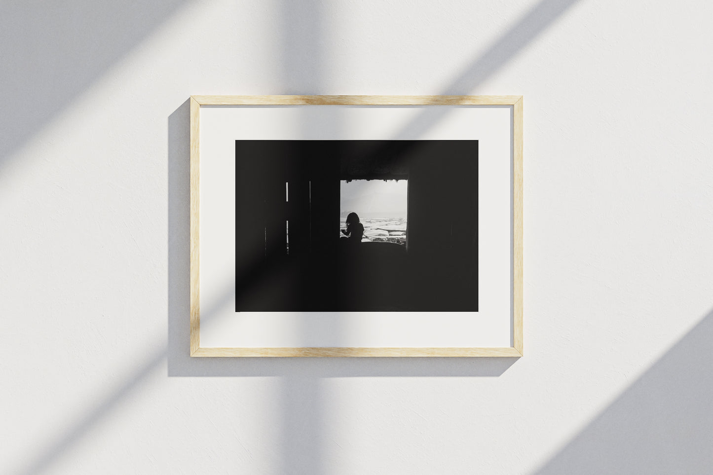 La petite fille en contre jour