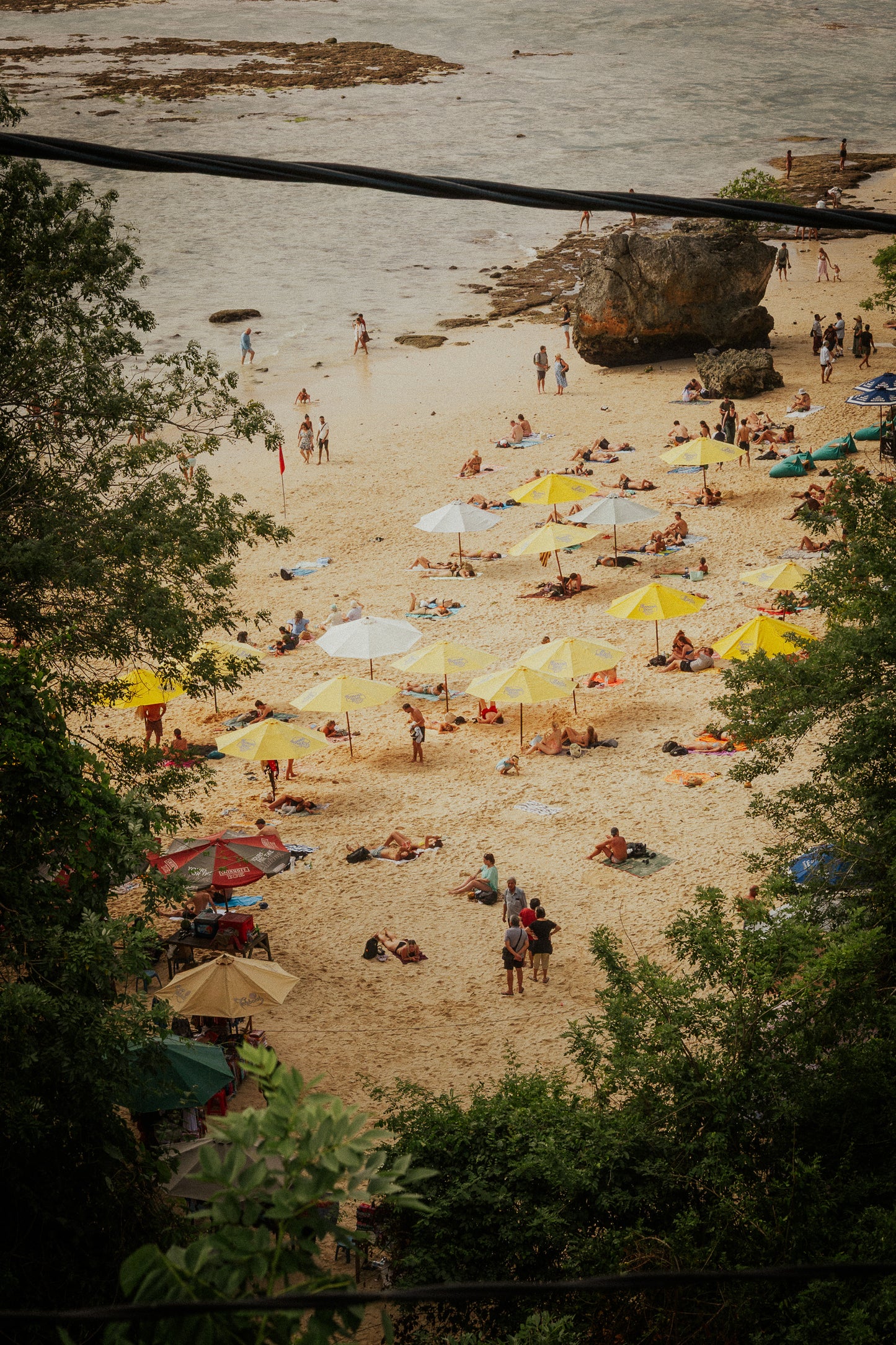 La plage de Padang Padang