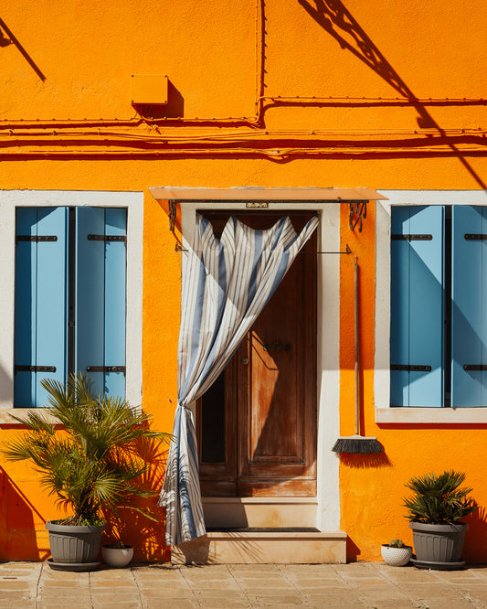 Maison colorée