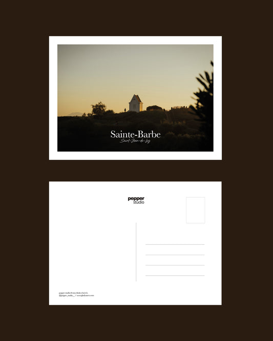 Carte postale - Sainte Barbe